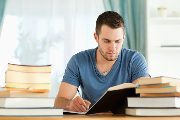 Depositphotos 11201823 stock photo student preparing for exam